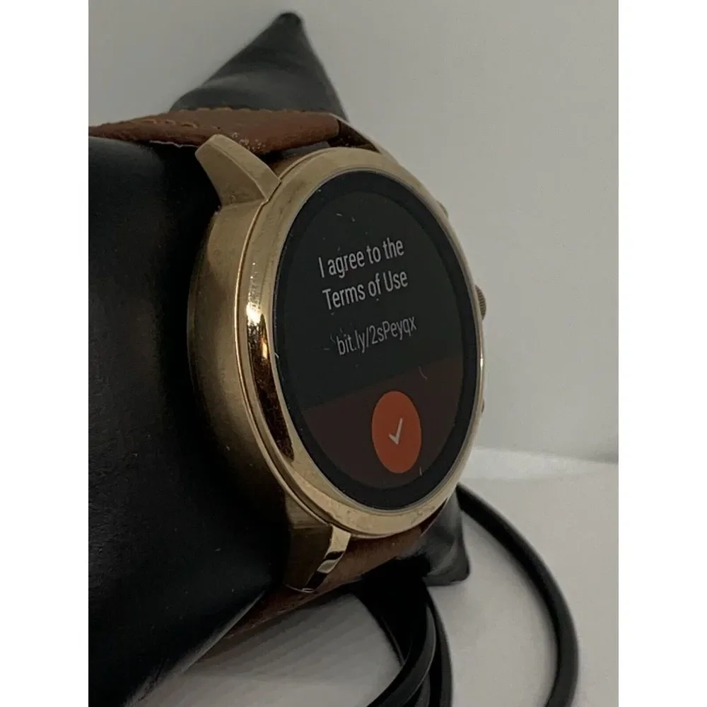 Fossil Gen 4 Authentic Digital Dial Smart Watch Custom Band FTW6020 NP14